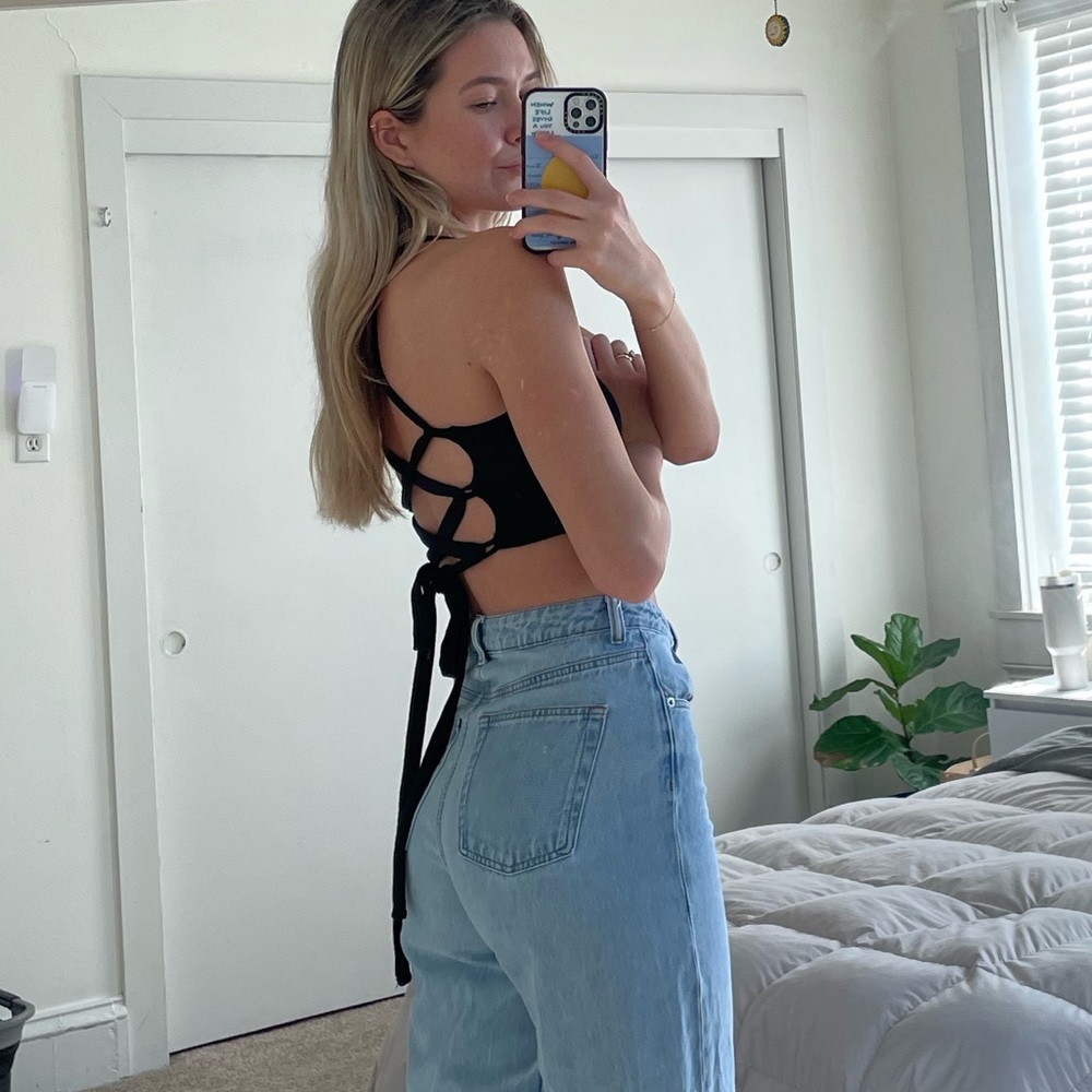 Garage Lace Up Tank